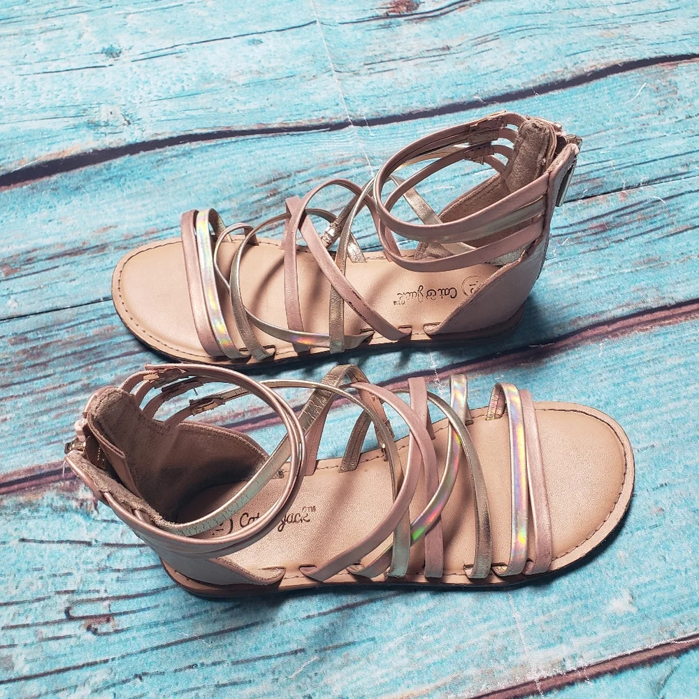 Cat & Jack Strappy Sandals Size 13